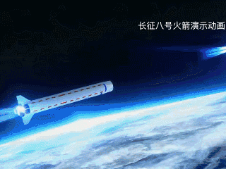 目前,我们正在研制长征八号运载火箭,预计在不久