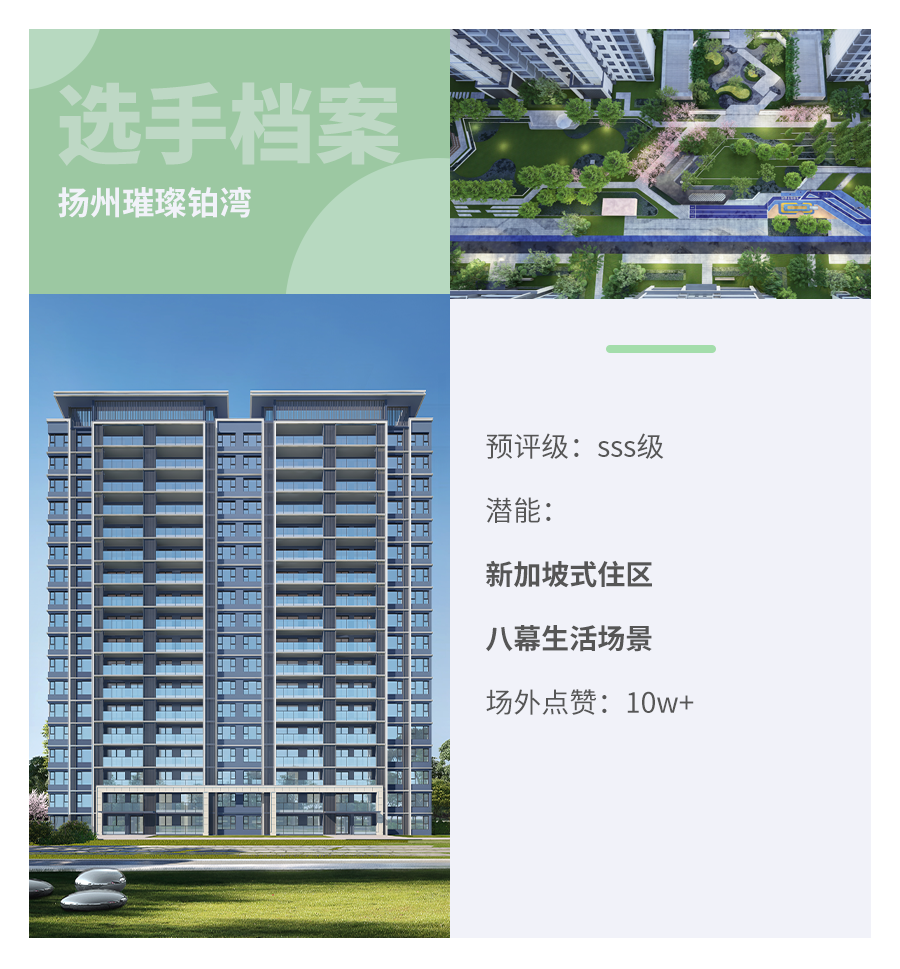 努力的选手那么多——扬州璀璨铂湾"闭眼入坑不会错"的全能idol严选涌