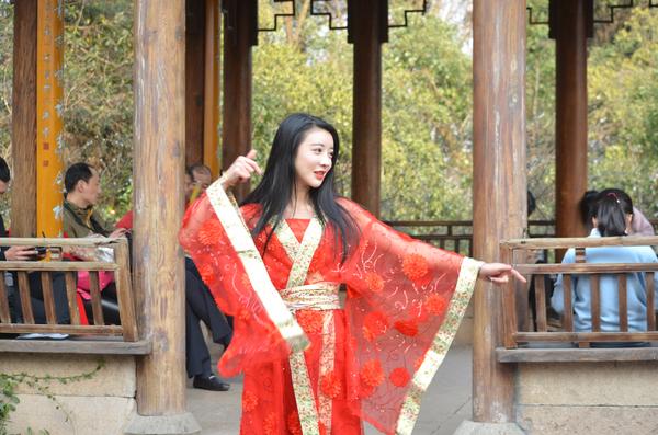 苏杭美女大pk,"梅花仙子"惊艳人间二月天