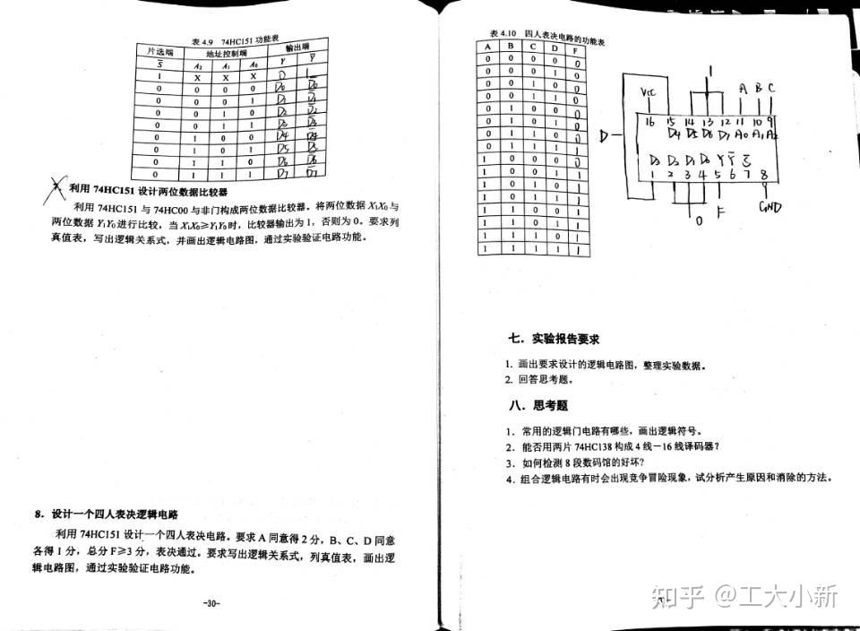 报告——组合逻辑电路的研究(设计三开关控制一盏电灯,全加器,全减器