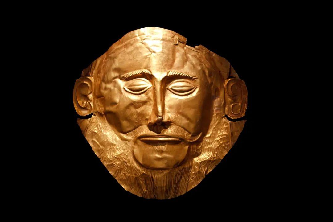 其中的阿伽门农的面具(mask of'agamemnon)及阿特柔斯宝库中部分