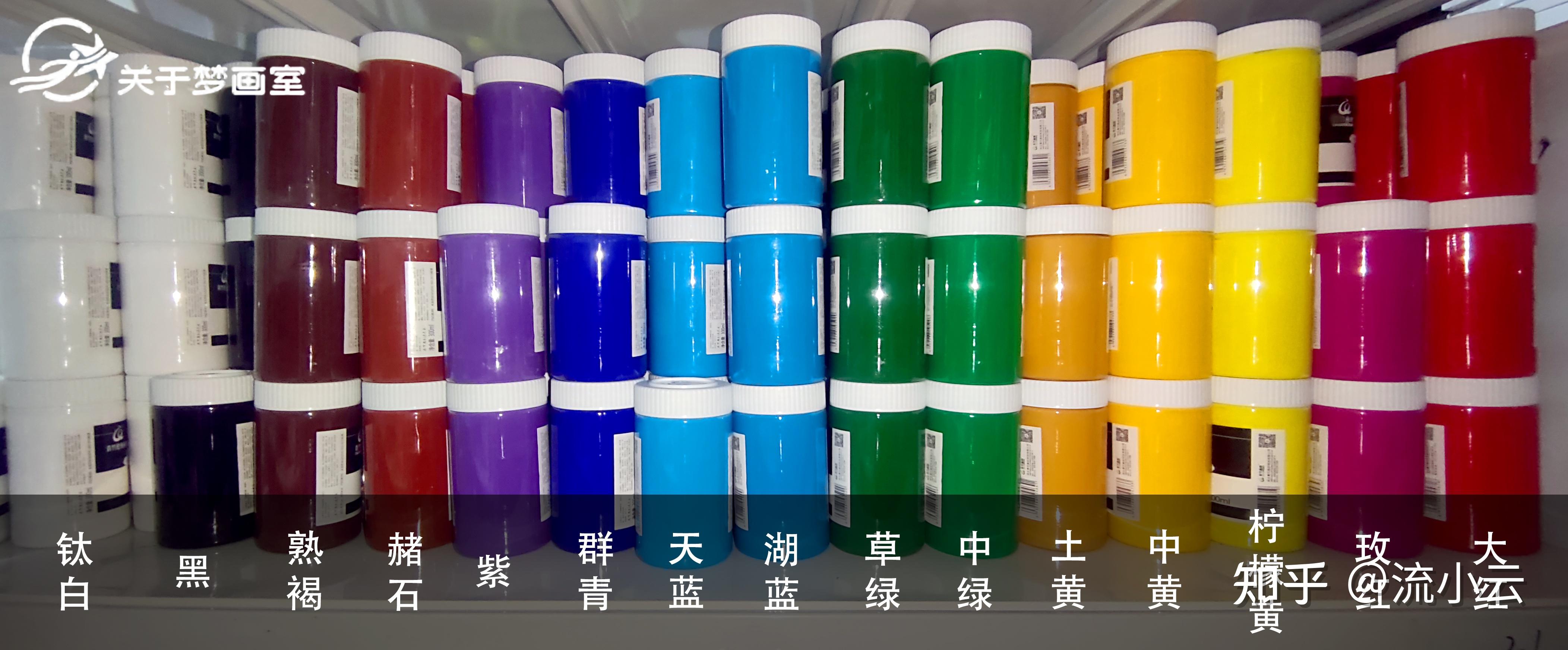 画墙绘常用的颜色有哪些