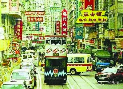 90年代的香港街头