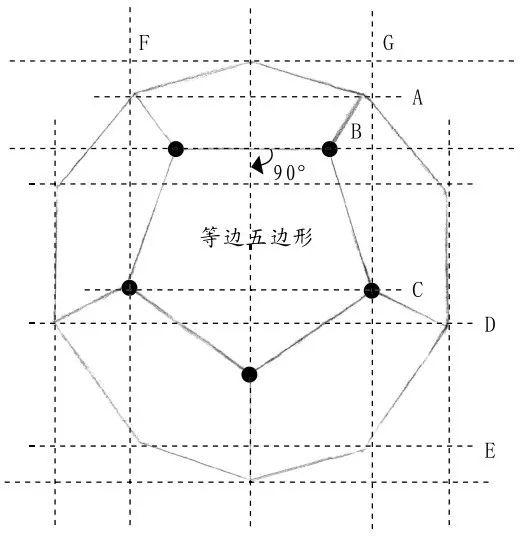 素描入门正十二面球体的画法步骤分析