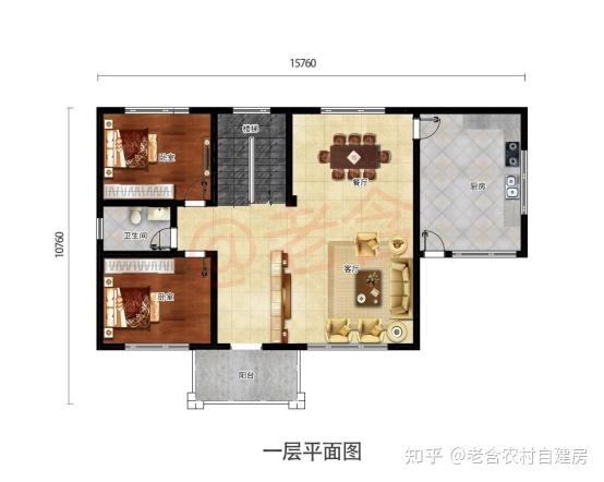 农村170平方一层设计图,农村一层120平方设计图 76米 占地面积:170平方米 结构类型:砖混结构 参考造价:20万 一层设计