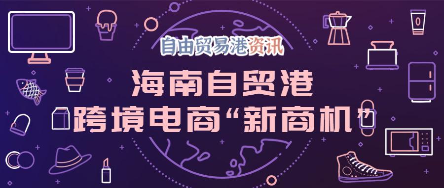 一文读懂丨海南自贸港跨境电商新商机