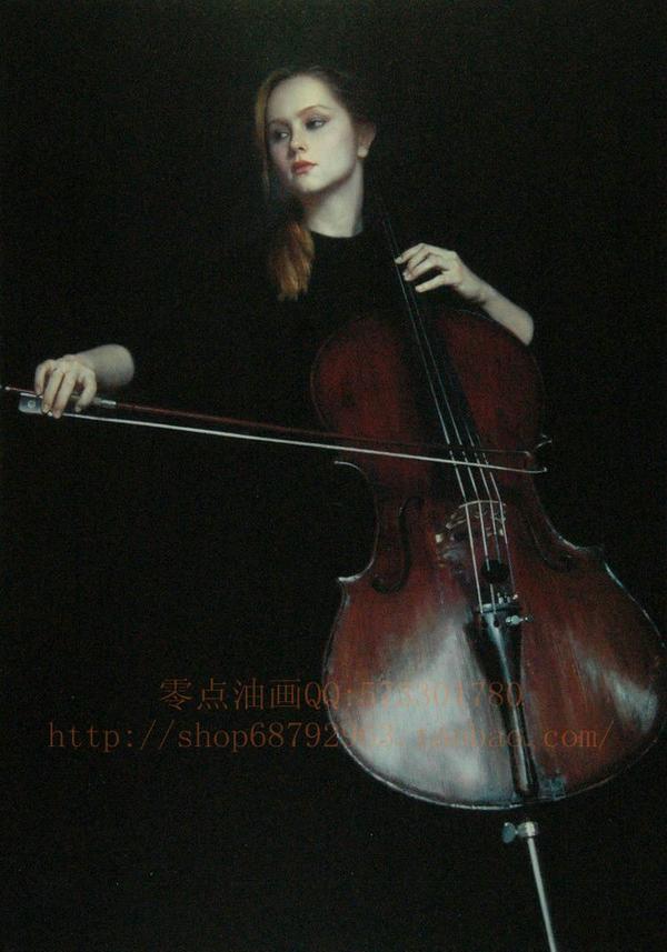 在树林里拍摄大提琴少女的写真,求pose?