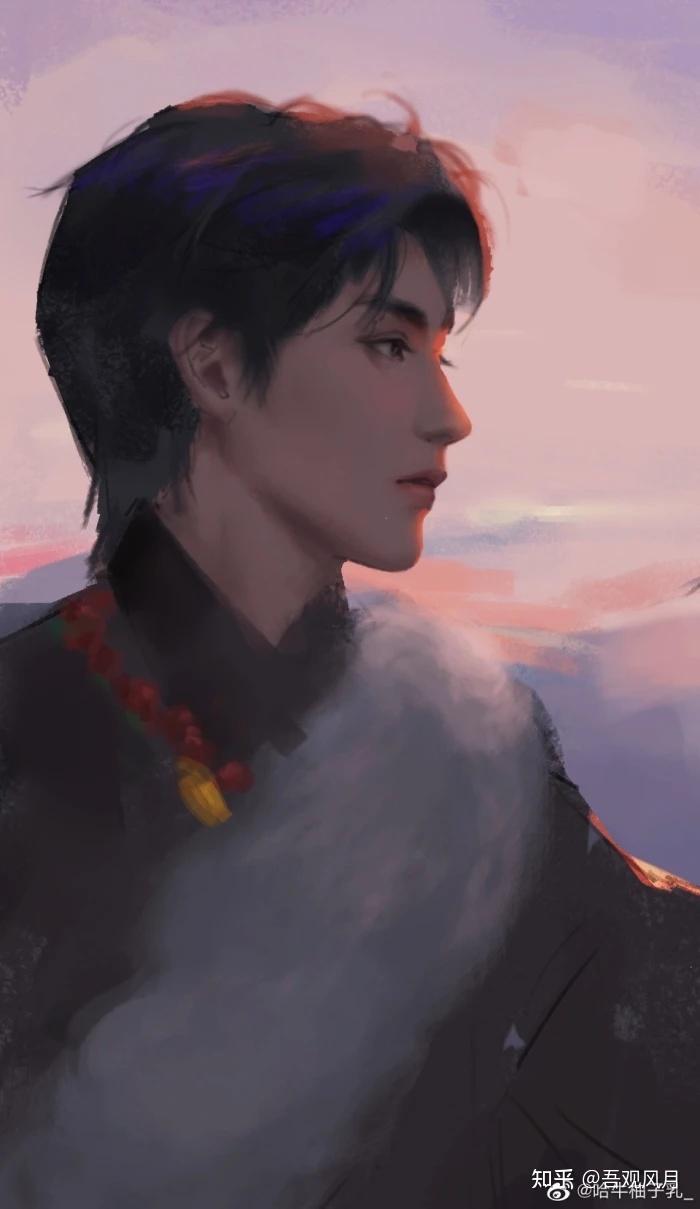 求一些张起灵和母亲白玛的图以及三日静寂藏海花相关图比如藏袍呀什么