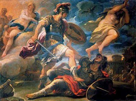 神话传说特洛伊战争后哪些人转生成罗马伟人