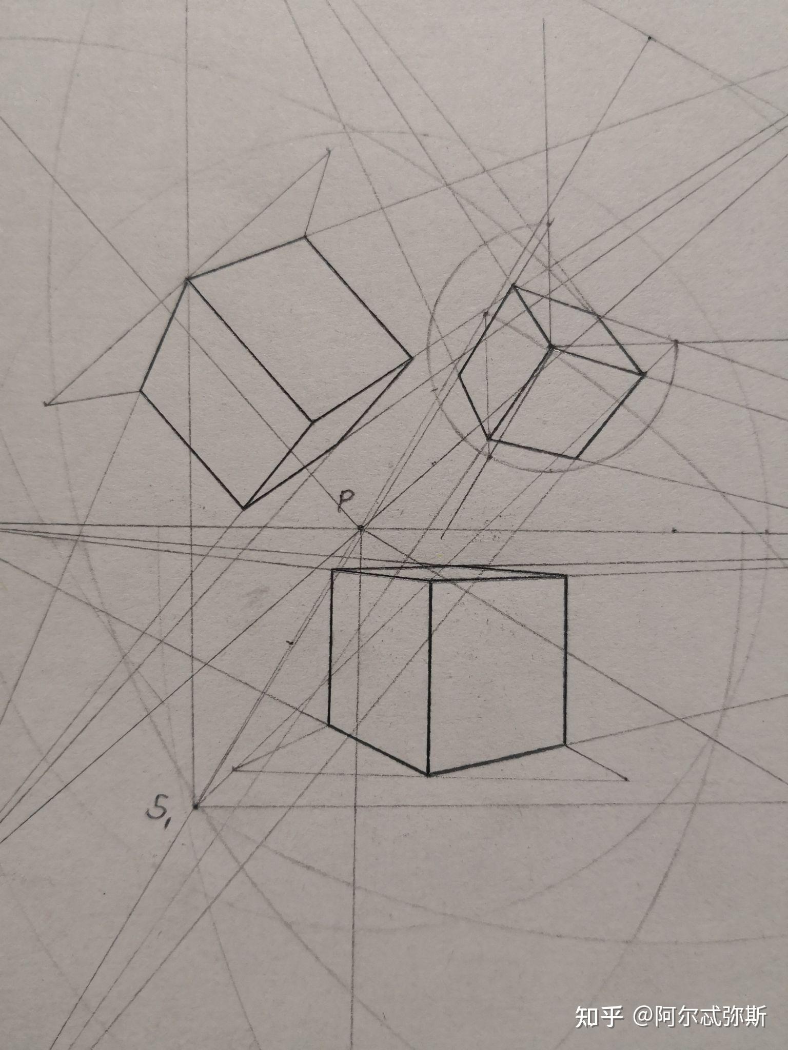 这种角度的透视应该如何画