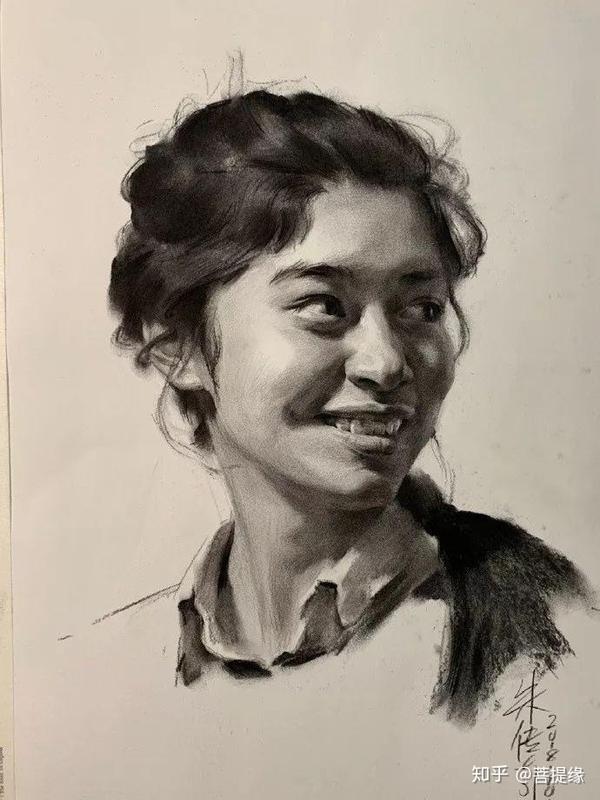 央美朱传奇素描张张成为临摹典范收藏