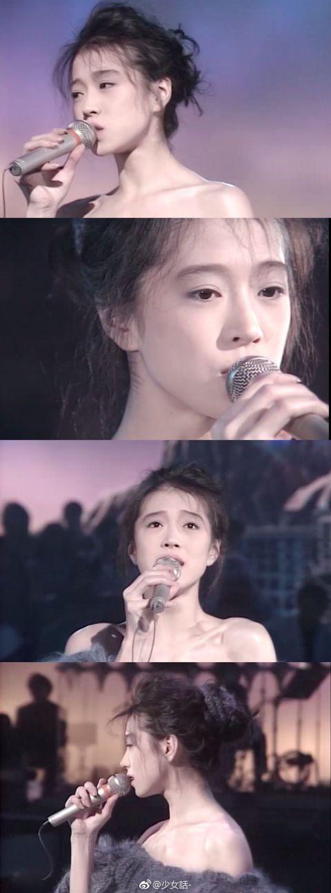 如果只看脸,提名日本命运坎坷的女星中森明菜,楚楚可怜的样子符合
