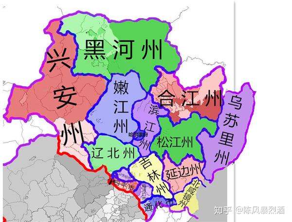 行政区划改革设想7黑龙江省