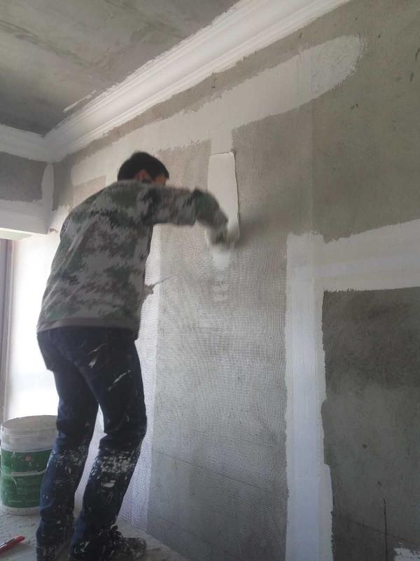 天品正连接家庭装修墙面乳胶漆施工工艺视频流程