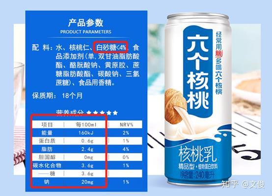 一罐"六个核桃"真用了6个核桃吗?