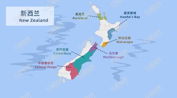 作为一个岛国,新西兰四周都被海洋环绕,整体上属于海洋性气候.
