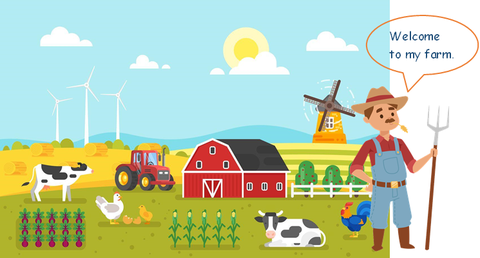 meet the farm animals learning.covoji.com