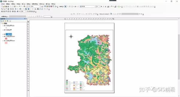 利用arcgis做一张三调土地利用现状图