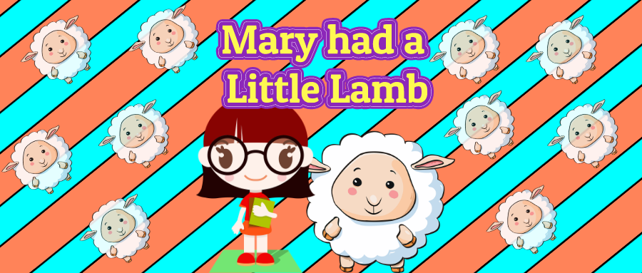 英语启蒙:绘本精读 手工游戏~mary had a little lamb