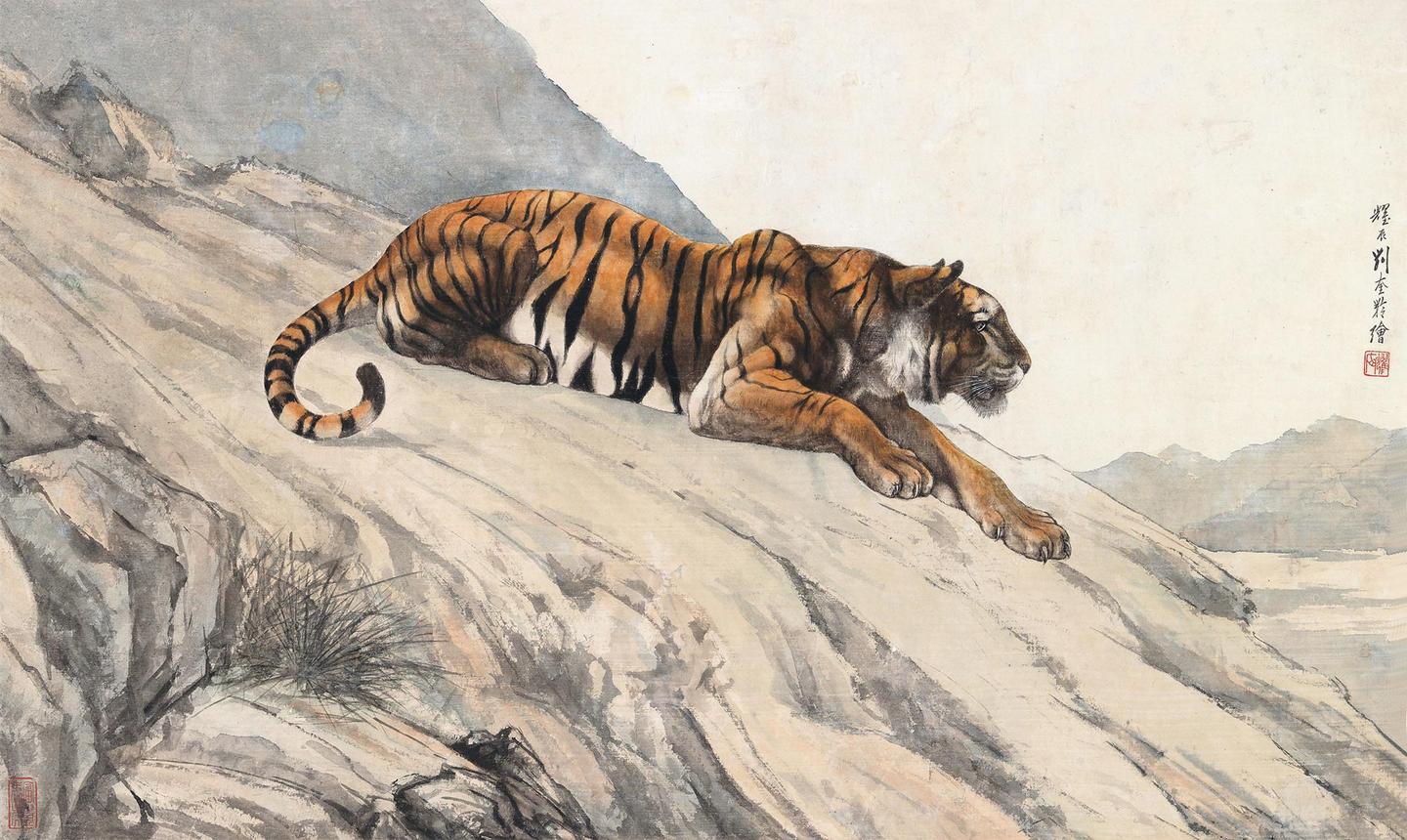 当代中国画坛翎毛第一人,近现代美术开派巨匠-著名画家刘奎龄