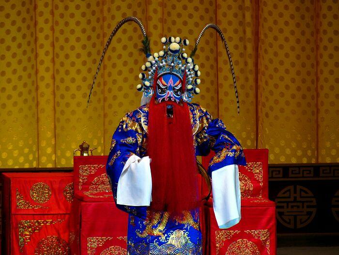 中国戏曲里边生旦净末丑分别长啥样最好有图