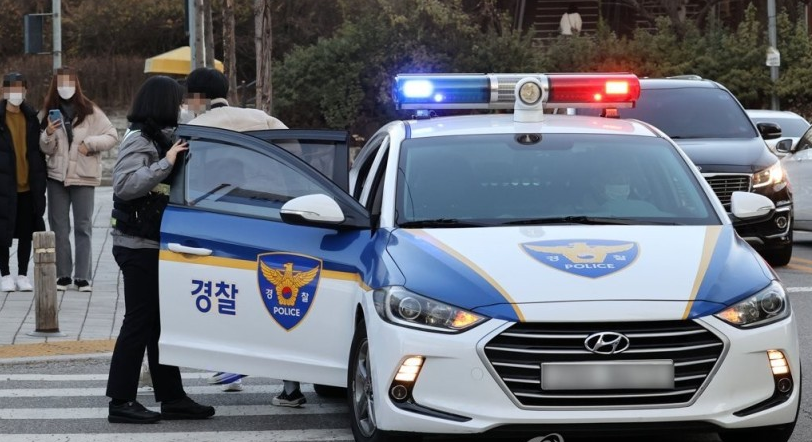 在韩国什么情况可以找警察