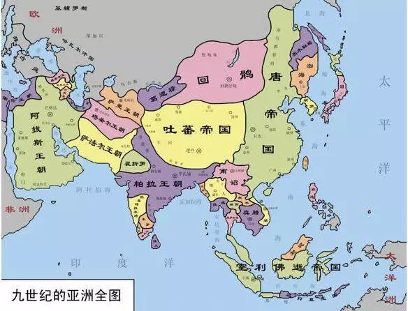 唐后期版图大为收缩,吐番达到了鼎盛时期,对唐王朝有着巨大的威胁.