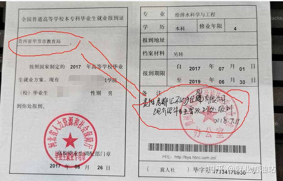 急急急如何把档案里的报到证白联拿出来