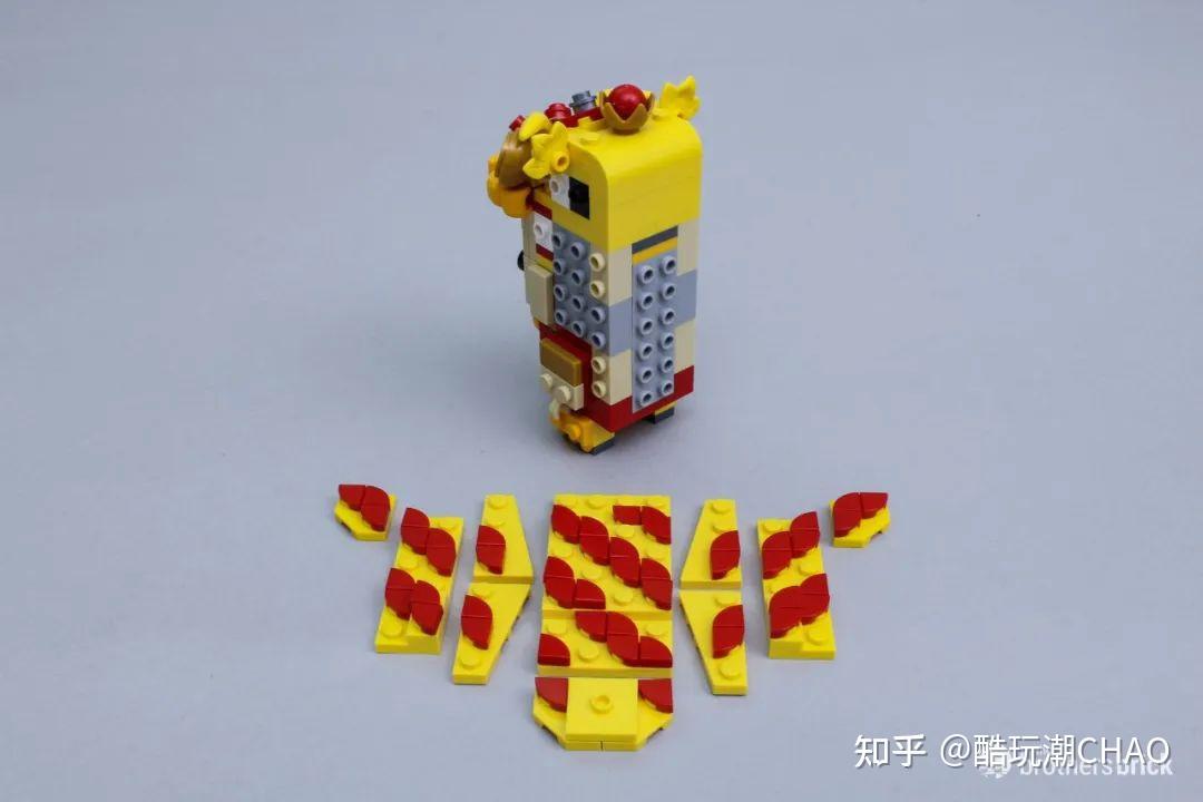 乐高方头仔40540舞狮者开箱测评