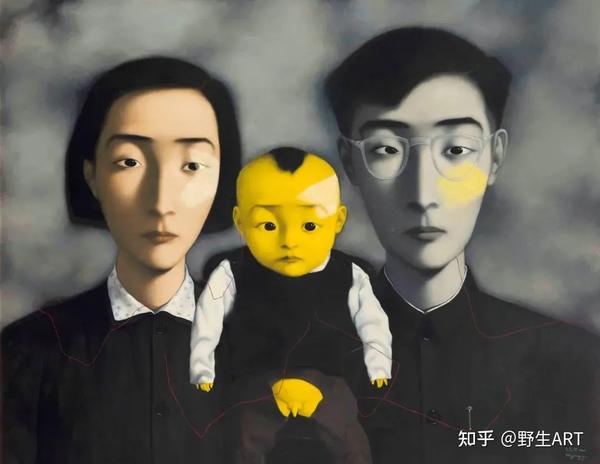 (刘野《烟》,成交价5128万港币) 所以,苏富比,佳士得们很少用笔法