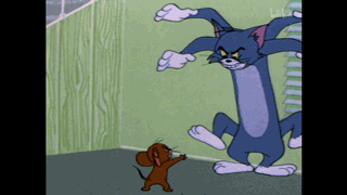 你有哪些珍藏的猫和老鼠表情图?