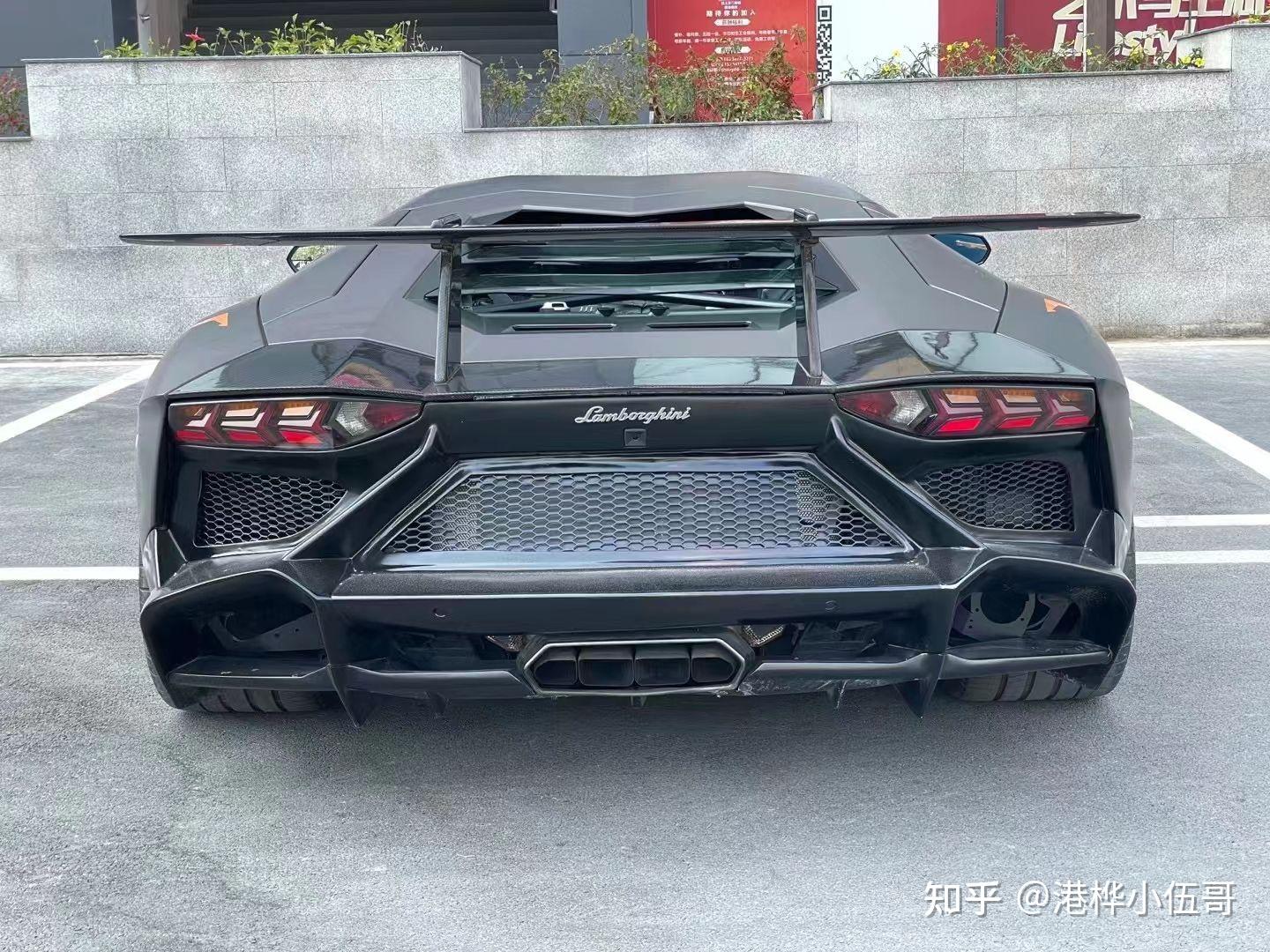 13款兰博基尼大牛 lp700-4熔岩橙战斗灰膜 黑内 全车选装750sv套件