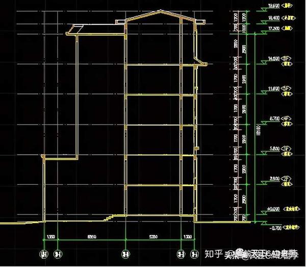 天正建筑cad如何快速画出建筑剖面图方法原来是这样