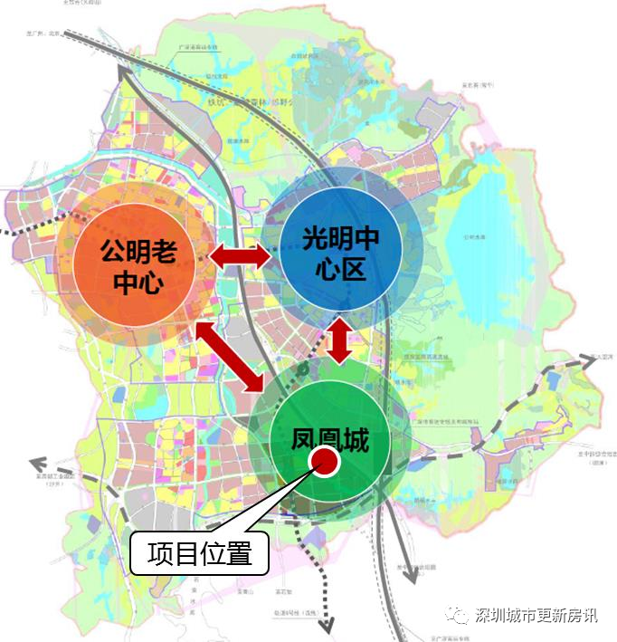 光明区凤凰街道塘家第一工业区城市更新单元已清楼待拆