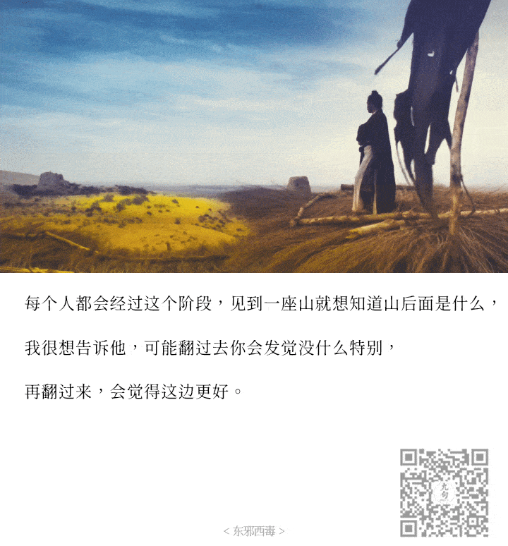 《东邪西毒》终极版经典台词截图:我曾经问过自己,你最喜欢的女人是