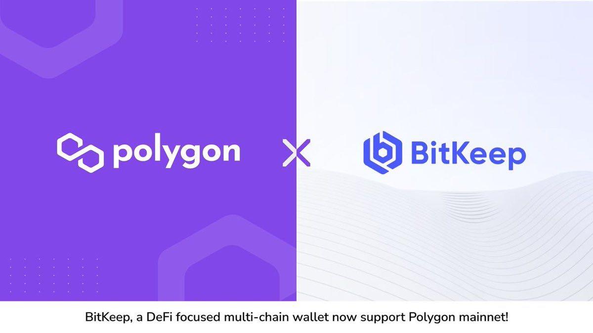 polygon(前matic)正式上线bitkeep