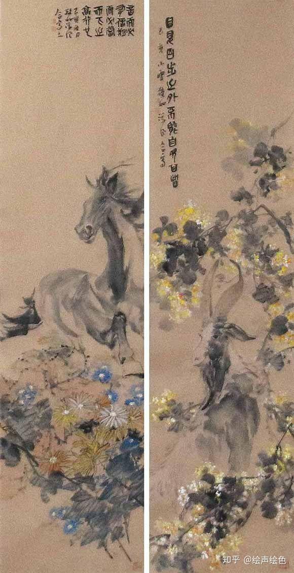 画家张圣强十二生肖系列国画作品