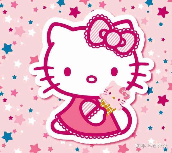 少女心满满hellokitty凯蒂猫巧克力派模型公仔