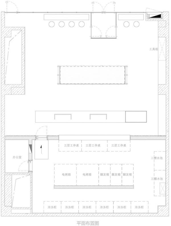 三里屯原麦山丘店铺装修设计案例