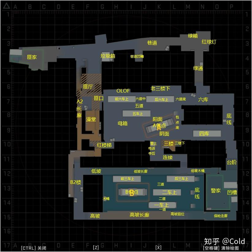 csgo地图train全分析(1)地图理解篇