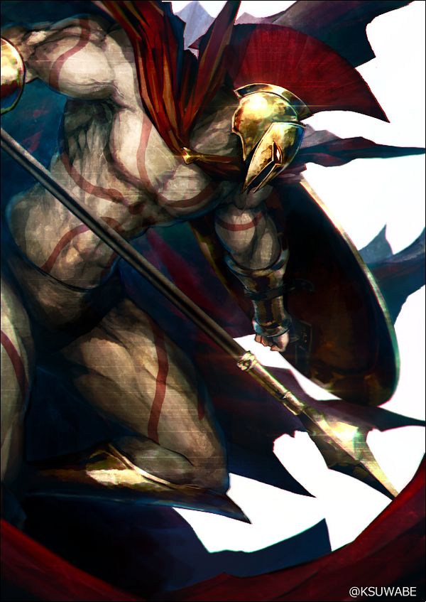 【fate/pixiv】压迫者哟!——斯巴达克斯&筋肉特辑