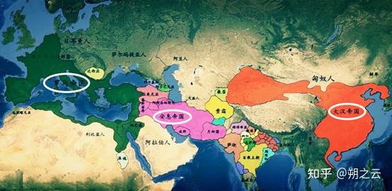 古代中国与罗马帝国的千载博弈上
