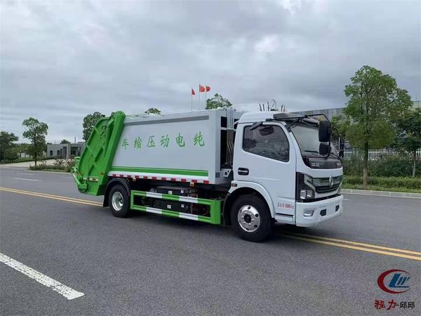纯电动压缩垃圾车价格 电动环卫垃圾车 新能源垃圾转运专用车厂家