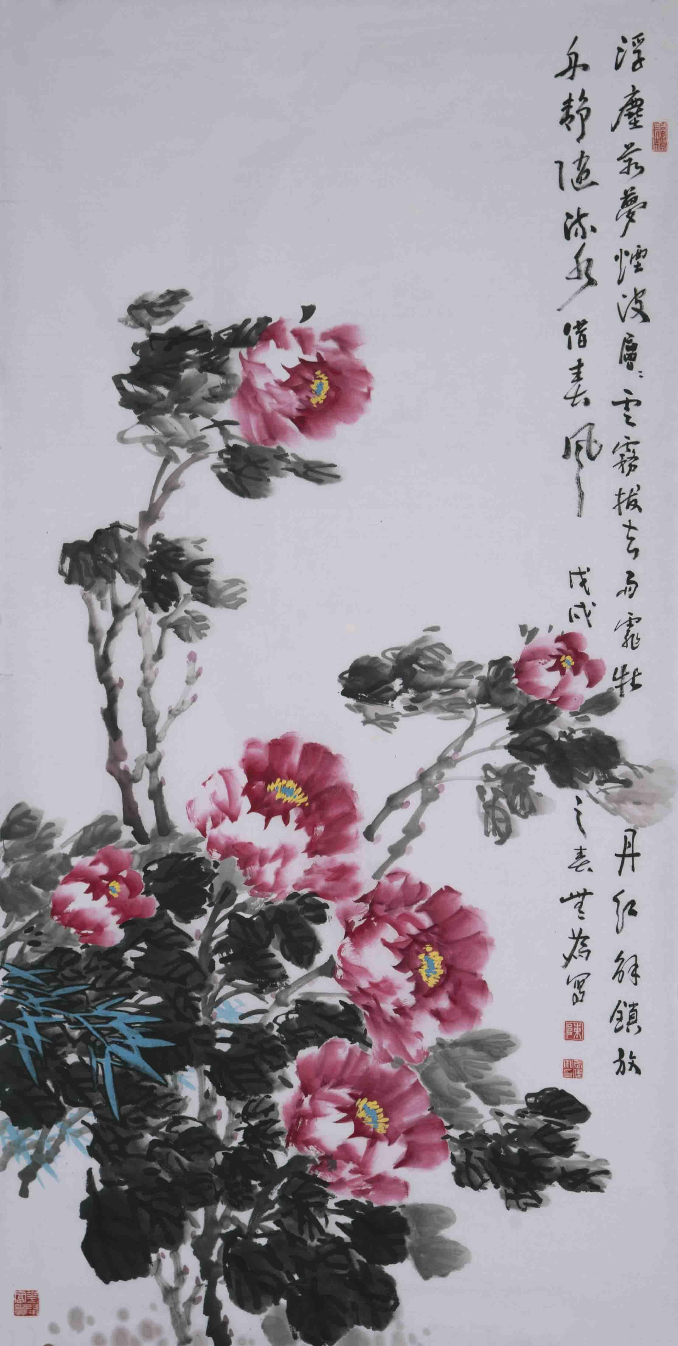 「牡丹花作文300字」我喜欢牡丹花的的作文怎么写300字
