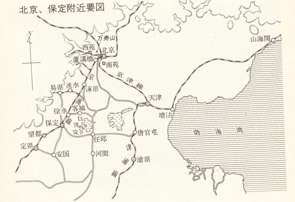 眼看世界 ▲安国县城位于两条公路交汇点 位于华北大平原腹地的安国县