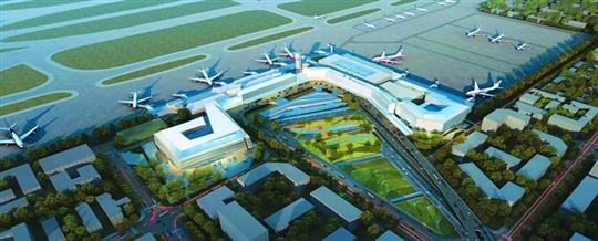 上海虹桥国际机场t1航站楼改造及交通中心工程案例