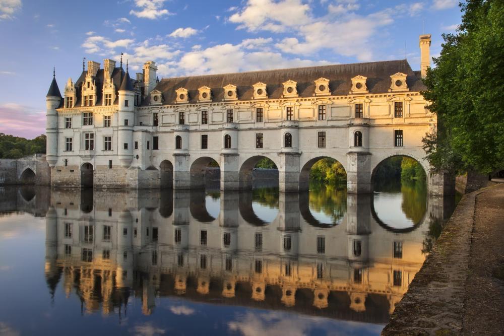 法国著名水上城堡"香侬堡"-chateau de chenonceau