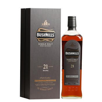 爱尔兰原装进口bushmills布什米尔单一麦芽威士忌奥