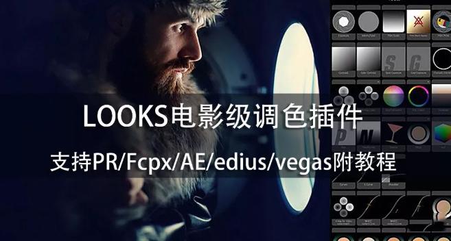 插件looks电影级调色插件支持prfcpxaeediusvegas