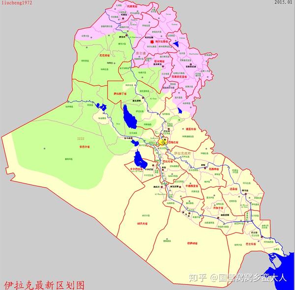 西亚行政区划-(7)伊拉克
